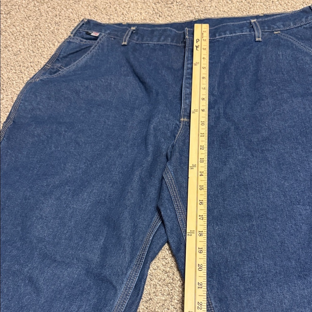 Carhartt FR 2112 (cat 2) Jean size 42 X 32 dark blue Fire Resistant - Picture 7 of 8